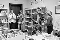 Portes ouvertes à l'occasion du 30ème anniversaire de la bibliothèque de Melsheim, créée en juin 1996.