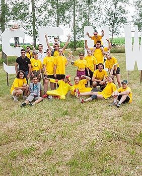 L'équipe de Melsheim pour les Jeux Intervillage 2018